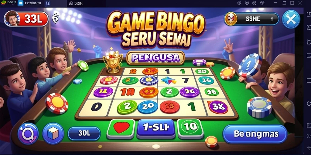 Screenshot gameplay Bingo dari 33L yang seru dan menegangkan.