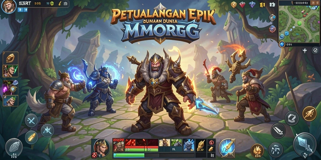 Gameplay seru dalam dunia fantasi 55RT