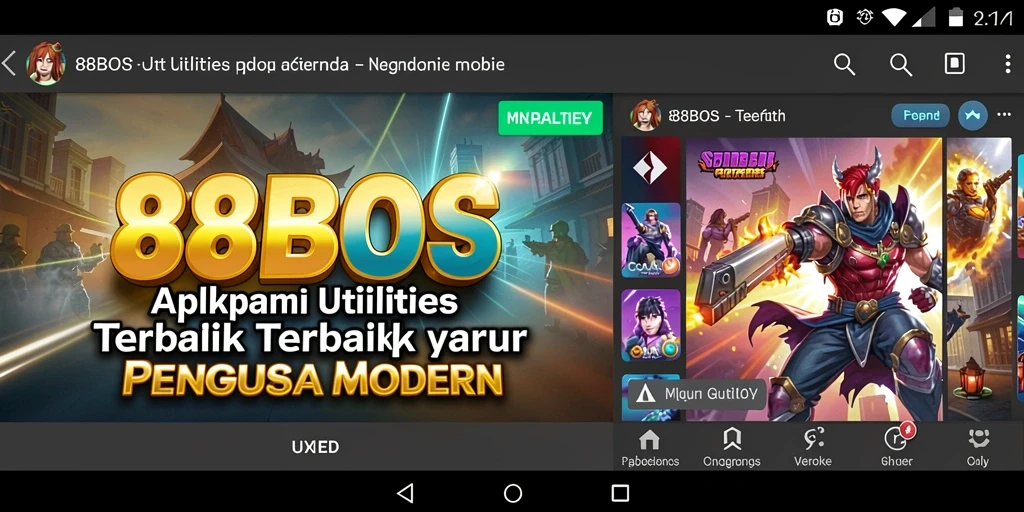 Tampilan antarmuka utama 88BOS yang modern dan intuitif.
