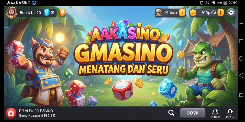 Tampilan gameplay AAKASINO yang menarik dan penuh tantangan.