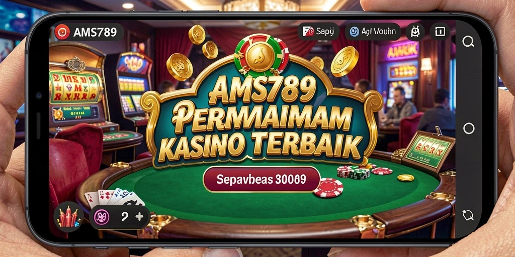 Tampilan menarik dari permainan Kasino di AMS789 yang penuh aksi.