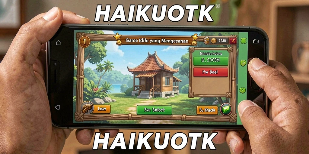 Tampilan menarik gameplay HAIKUOTK yang menawan.