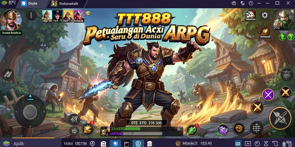 Tampilan gameplay TTT888 yang seru dan mendebarkan.