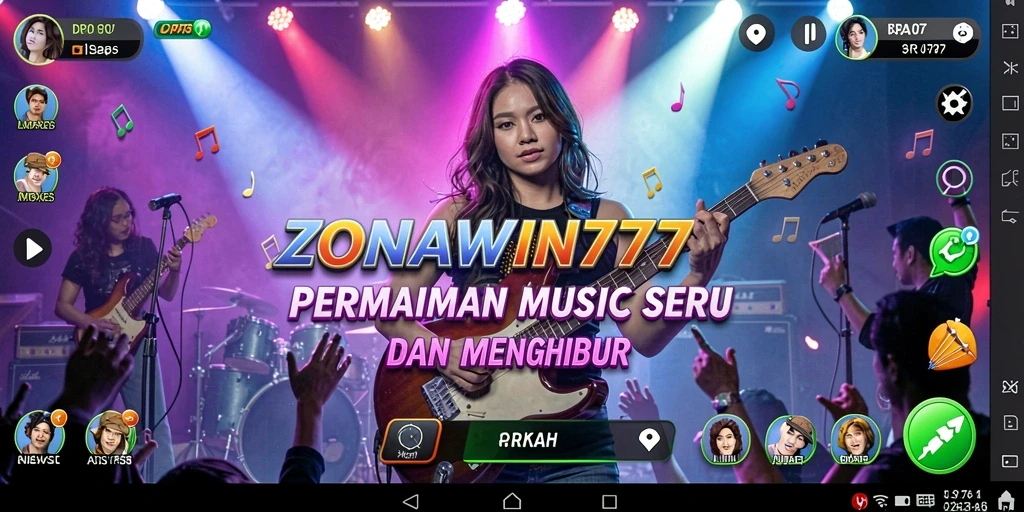 Screenshot ZONAWIN777 menampilkan gameplay yang dinamis dan penuh warna.